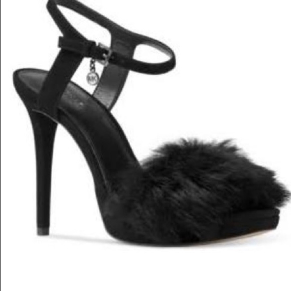 NIB -Michael Kors Sandals in Plum & Black